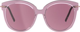 Silhouette Cap DAil 3194/75 3530 Womens Sunglasses Pink Size 55