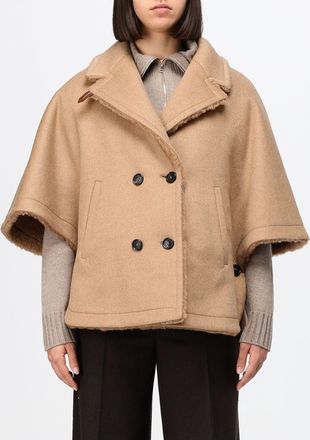 Max Mara Coat Woman color Camel
