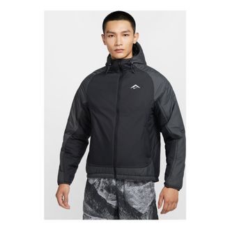 Nike Trail Primaloft Therma-Fit Running Jacket Black FZ0004-010