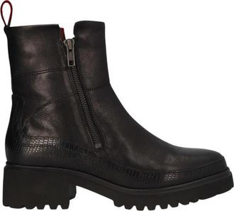 PIEDI NUD 1 Coco 09.10 - Dames - Enkellaarsjes - Zwart - 39 EU - Leer - Schoenen