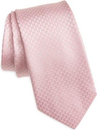 Calvin Klein Emmett Microgeometric Tie in Pink at Nordstrom Rack