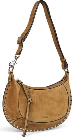 Isabel Marant Womens Shoulder Bag Oskan Moon Camel Calf Leather