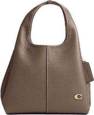Coach (WMNS) COACH Lana Shoulder Bag 23 Dark Stone CM545-B4CBD