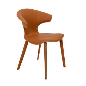 Angel Cerd&aacute; Silla piel regenerada naranja