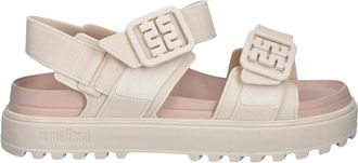 Melissa Schoenen, Dames, Beige, 40 EU, Towny Platte Sandalen