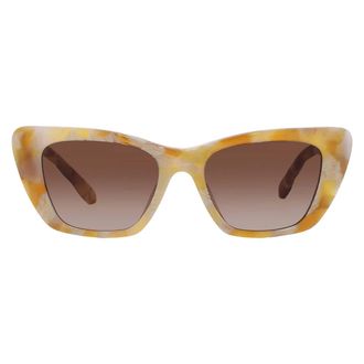 Tory Burch Kira Brown Gradient Cat Eye Ladies Sunglasses TY7216U 194913 52
