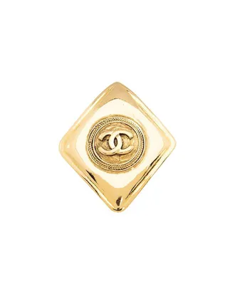 Chanel CC Diamond Brooch (Authentic Pre-Loved)