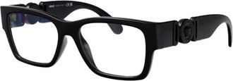 Versace Optical Frame - Heren - Brillen - Zwart - 55 MM - Accessoires