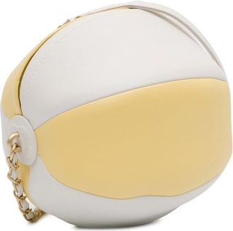 Chanel Hobo Bags - 2019 Calfskin Coco Beach Ball Bag - Gr. unisize - in Gelb - für Damen