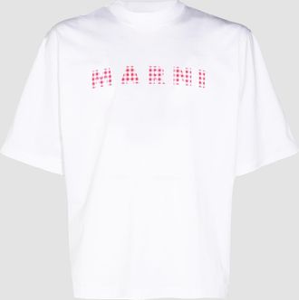 Marni White Cotton T-Shirt