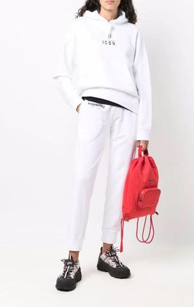 Dsquared2 Womens Embroidered Icon Hoodie Aw21 W