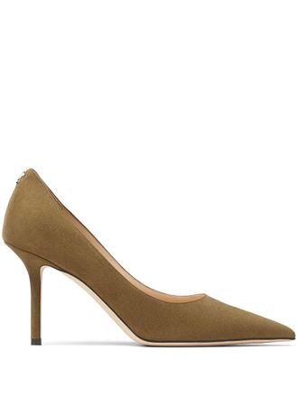 Jimmy Choo London Pumps Love 85 a punta - Verde