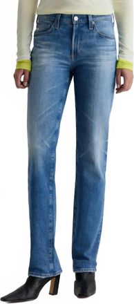 AG - Adriano Goldschmied Sandra Low Rise Straight Leg Jean In 15 Years Regal