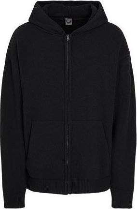8 by YOOX WOOL BLEND OVER-SIZE ZIPPER HOODIE