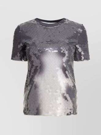 Sportmax sequin short-sleeve t-shirt