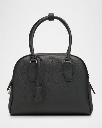 The Row India 10.0 Top-Handle Bag in Calfskin Leather