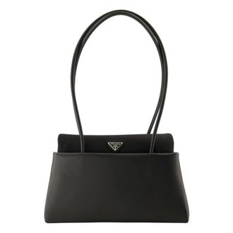 Prada Passage Medium Bag - female - Prada - Shoulder Bags - Black - ONE SIZE - Bags
