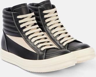 Rick Owens Vintage leather high-top sneakers