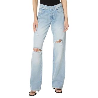 7 For All Mankind 7 for All Mankind Tess Jeans Womens Secret Keeper Denim Distressed FROG548