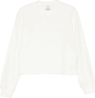 Casablanca Sweater - Dames - Sweatshirts - Wit - S - Hoodies & sweatvesten
