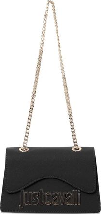 Just Cavalli chain-strap flap bag - Black