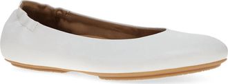 Dansko Womens Mollie Flats In White Calf