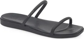 Crocs Miami Slide Sandal in Black at Nordstrom, Size 10