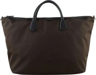 Pourchet Daily Travel Bag - Heren - Weekendtassen - Bruin - ONE Size - Leer - Tassen