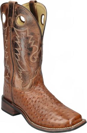 Smoky Mountain Boots Mens Danville Cowboy Boots In Cognac/brown