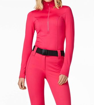 Goldbergh Serena Ski Base Layer Top In Italian Rose