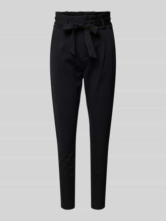 Vero Moda Paperbag-Hose mit G&uuml;rtel in Black, Gr&ouml;&szlig;e XS/30