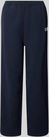 American Vintage American Vintage Sweatpants mit Label-Print Modell PLIZZY in Marine, Gr&ouml;&szlig;e XS