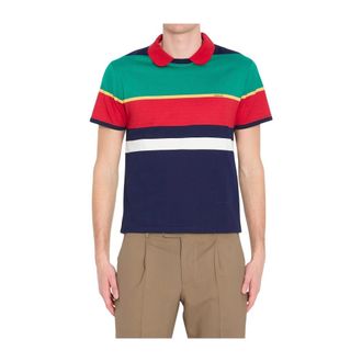 Versace Polo Shirts, male, Multicolor, Size: L Polo Shirt