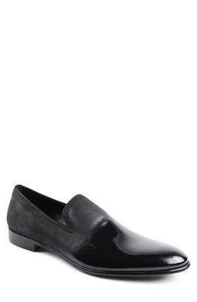 Bruno Magli Monet Loafer in Black Suede at Nordstrom Rack, Size 10.5