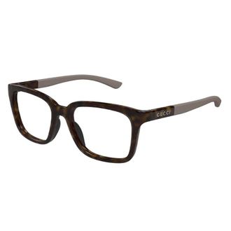 Gucci GG1738O002 Square Full Rim Eyeglasses - Brown