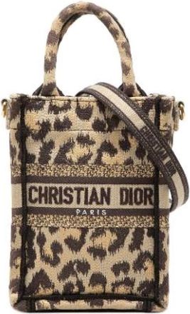 Dior Pre-owned Vertical Book Tote - - Pre-owned - Donna - Beige - ONE SIZE