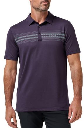 Travis Mathew Featherweight Polo in Purple Velvet at Nordstrom, Size Medium