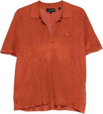 Lacoste Tops, Heren, Oranje, M, Nio Polo