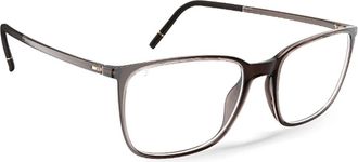Silhouette Moderne Zonnebril - unisex - Brillen - Rood - 55 MM - Accessoires