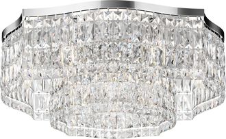 Maytoni Plafoniera Dune Maytoni Cristallo Cromata 60cm 10xe14