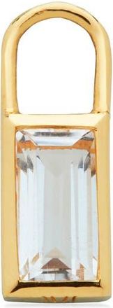 Monica Vinader Baguette Ear Charm in Yellow Gold at Nordstrom Rack