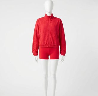 Spanx Active Run Jacket In Red