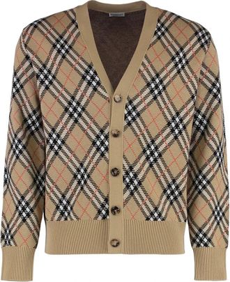 Burberry Truien - Heren - Vesten - Beige - M - Truien & Vesten