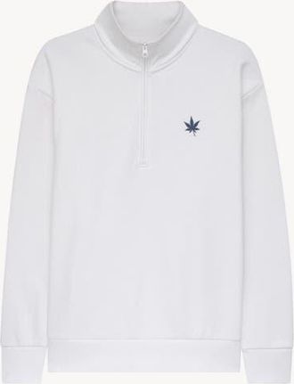 Boast Fleece Quarter Zip in White at Nordstrom, Size Xx-Large