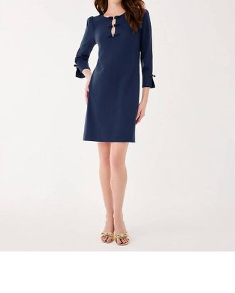 Lilly Pulitzer Leyland Shift Dress In Low Tide Navy