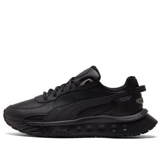 Puma Wild Rider Reflective Black Running Shoes Black 383728-02