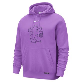 Nike Sacramento Kings City Edition Nike Mens Club Hoodie in Purple | HQ9136-522