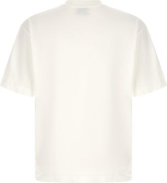Off-white Logo-Print Cotton Jersey T-Shirt - White