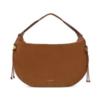 Coccinelle Tassen, Dames, Bruin, ONE Size, Leer, Handbag Suede