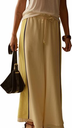 SANCIA Womens The Lilou Pants In Butter Yellow